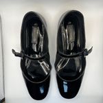 Larroude Womens Size 5 Shoes Blair Patent Black Leather Mary Jane Flats Photo 2