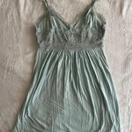 Baby Blue Lace Bow Slip Dress Photo 4