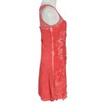 Free People Vintage  Beaded Mesh Ice Ice Baby Bodycon Dress Pink Lemonade Small Photo 4