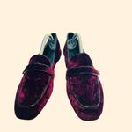 Donald Pliner Maroon Velvet Loafer Dressy Shoes Excellent Stylish size 11 M Purple Photo 1