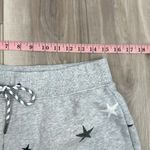 Pam & Gela  star print fleece lined sweat shorts size medium Photo 5
