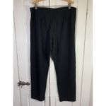Habitat  Clothes To Live‎ In Black Pull On Elastic Waist Pants Womens XL Lagom Photo 3