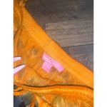 Boho Y2k Embroidered Prairie Skirt Cottagecore Yellow Photo 3