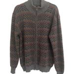 Men Knit Full Zip Jacket Size L Gray Size L Photo 0