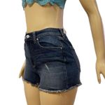 PINK - Victoria's Secret PINK Victoria’s Secret High Waisted Cut Off Jean Shorts  Photo 7