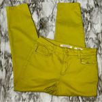 Jones New York Bright Green Skinny Ankle Cropped Jeans SoHo Ankle Jeans Sz 10 Summer Vibrant Photo 1