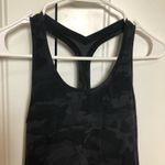 Lululemon Black Camo Tank Top size 6 Photo 2