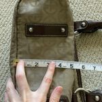 Giani Bernini Shoulder Bag Medium Tote Classic Initial Tan Brown Y2K Like New Photo 11