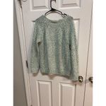 st. john's bay  Green Striped Chunky‎ Knit Wool Blend Jumper Sweater- Size XL Photo 4