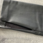 ZARA  Black Skinny Faux Leather Pants with zipper ankle detail Size Medium Photo 3