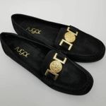 Sugar Mada Women's Embellished Chaim Bow Flat Slip On Loafers Shoes Size 7.5 Black Photo 10