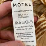 Motel Rocks  Heloise Crop Top in Desert Terrain Tan Photo 4