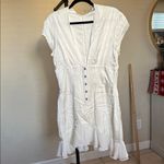 House Of CB  'Tianna' Ivory white Ruffle Corset Dress  size L Photo 12