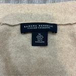 Banana Republic  100% Cashmere Neutral Cropped Tie Cardigan Quarter Sleeve XL Photo 4