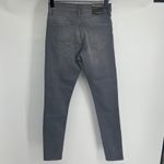 Banana Republic  High Rise Skinny Button Fly Gray Jeans Women Size 25 Photo 2
