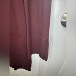 Free People  Maroon Crisscross Tunic Sweater Photo 2