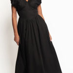 Petal and Pup  Larson Black Maxi Dress 4 NWT Photo 0