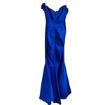 Jump Cobalt Blue Formal Gown – Size 5/6 – Gala, Wedding, Cocktail Queen Apparel Photo 2