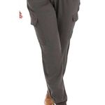 Lascana Cargo Jogger Pants Green Khaki Sz 16 Photo 2