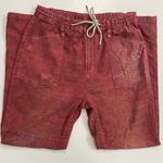 Anthropologie Pilcro Pants Distressed Patchwork Pockets India Ethnic Boho Red Photo 3