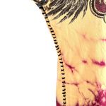 Affliction Cast Iron S/S Tee Tie-Dye Short Sleeve Top Yellow Size Small NWT Photo 4