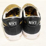Nike Size 8.5 Court Legacy Slip-On Low Top Sneakers DJ5938 001 Leopard Photo 4