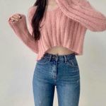 Forever 21  Fuzzy Cropped Knit Top Photo 8