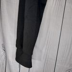 Fishnet Super Cropped Indie Sleeze Goth Hoodie Black Size M Photo 4