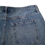 We The Free Women's 31 Curvy Distressed Button Fly Denim Jean Short Photo 3