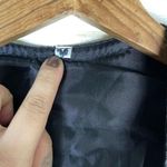 Vintage Black Leather Patchwork Biker Grunge Vest Size M Photo 2