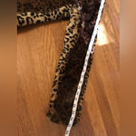 NWT Nasty gal faux fur leopard print coat size M Size M Photo 13