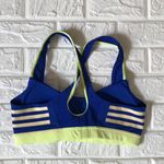 Adidas  Royal blue‎ lime sports bra Photo 1
