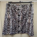 Derek Heart NWT Snake Skin Flowey Skirt Photo 0