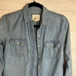 Forever 21 long sleeve denim button front shirt Size Small Photo 1