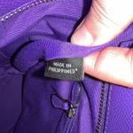 Coach City Zip Tote in Crossgrain Leather F37785 Purple Handbag Purse Dust Bag Photo 12