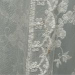 Liv Los Angeles L Sheer Embroidered Robe/Cover up duster long kimono FLAWED White Size L Photo 11