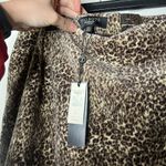Talbots NWT  Leopard Velour Pencil Skirt Photo 5