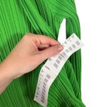 Maje  Maestro Ribbed Ruffled Knit Cardigan Sweater Green NEW Womens 1 US Small Photo 6