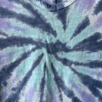 Lucky Brand  Tie-Dye V-Neck Top - Blue and Purple Photo 2