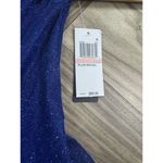 City Studios City Studio Womens Glitter Cut-Out Mini Fit & Flare Dress Juniors Size 14W Photo 3