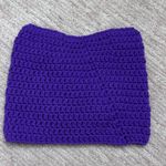 Handmade Gengar Crochet Hat Photo 2