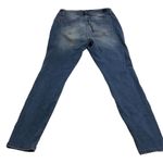 Jones New York  Women's Skinny Jeans Blue Designer Pockets Zip Fly Button Closure Photo 3