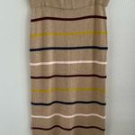Lou & grey Neutral Stripe Midi Skirt Soft Medium Photo 2