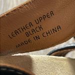 Earthies Leather Strappy Sandals Size 8.5 Black Photo 11