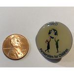 Vintage INMED Pin INMED Partnership For Children Pin, Rare Pin Children Globe Photo 2