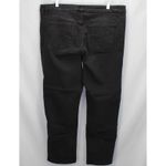 Sonoma Z DRAFT - Life & Style Black Slim Straight Jeans Size 16W Photo 9