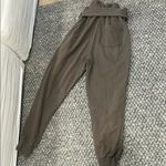 Tularosa Army Green Paperbag Belted Jogger Pants Size Small Photo 8