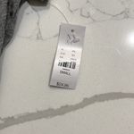 NEW YORK & COMPANY MULTI COLOR SHORT SLEEVE CAMO LIPS TEE SHIRT Gray Photo 1