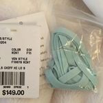 David's Bridal Teal High Low Bridesmaid Dress Photo 1