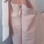 Sachin + Babi NWT  Light Pink Bow Sleeveless Formal Long Gown Dress Womens size 4 Photo 8